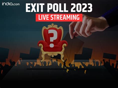 Exit Poll 2023: When And Where to Watch Live Streaming of Predictions For Rajasthan, Madhya ...