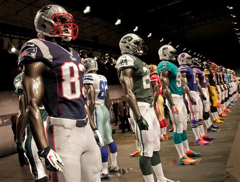 NFL makes fashion statement with new line of uniforms by Nike - The ...