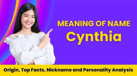 Cynthia Name Facts, Meaning, Personality, Nickname, Origin, Popularity, Similar Names and Poetry ...