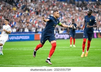 Kylian Mbappe Celebration World Cup Photos, Images and Pictures