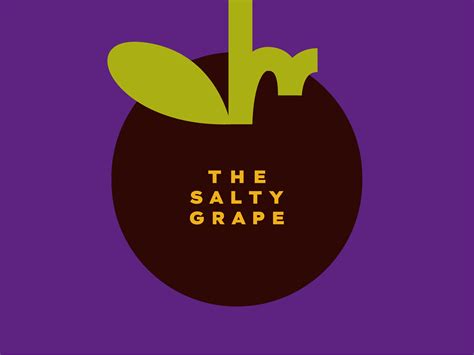 the salty grape by Elly Ayling on Dribbble