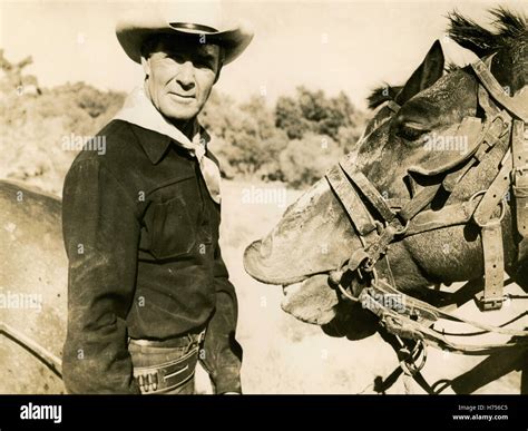 American actor Randolph Scott in the film Seven Men from now, USA 1956 Stock Photo - Alamy