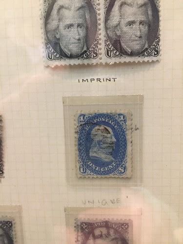 1¢ Benjamin Franklin Z. Grill Stamp, Scott #85A | Only two c… | Flickr