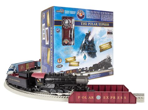 Lionel The Polar Express Freight Electric O Gauge Train Set with Remote ...