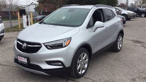 2017 Buick Encore Sunroof Silver Oshawa ON Stock #171075 - YouTube