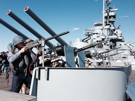 Living History Crew Drill – USS Alabama Battleship Memorial Park