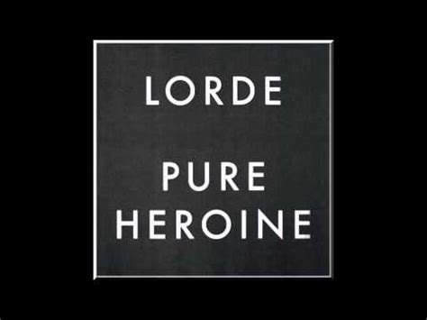 Lorde pure heroine album cover - muaceto