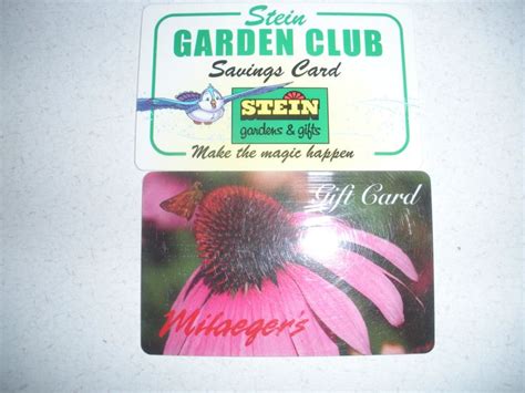 Garden Center Gift card and Customer Reward card. Gift Cards for small ...