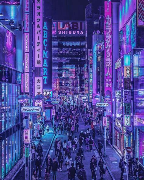 Tokyo, Cyberpunk, Night City, Futuristic City, City Wallpaper, City Aesthetic, Night Life ...