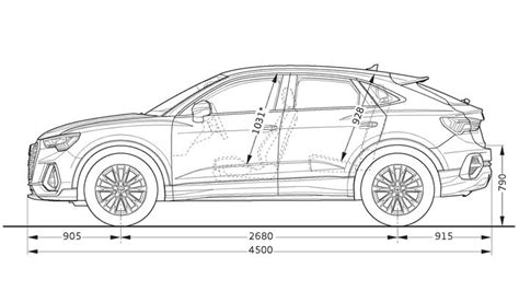 Abmessungen > Q3 Sportback > Q3 > Home