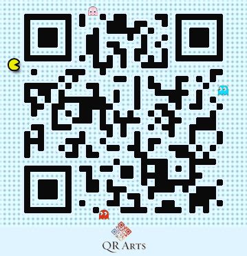 Animated Pacman QrCode | Qr code, Code art, Graph paper designs