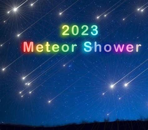 Meteor Shower 2023 India Date And Time In India - PELAJARAN