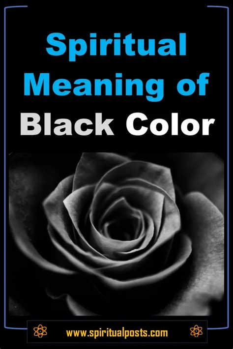 Color Black Spiritual Meaning, Representation, Symbolism | Spiritual Posts