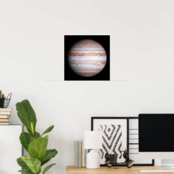 ENHANCED image of Jupiter Cassini flyby NASA Poster | Zazzle