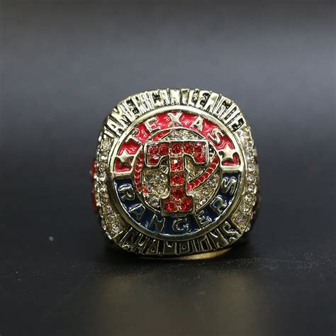 Texas Rangers 2010 Josh Hamilton MLB World Series championship ring ...