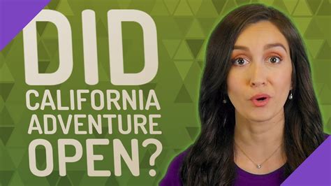 Did California Adventure open? - YouTube