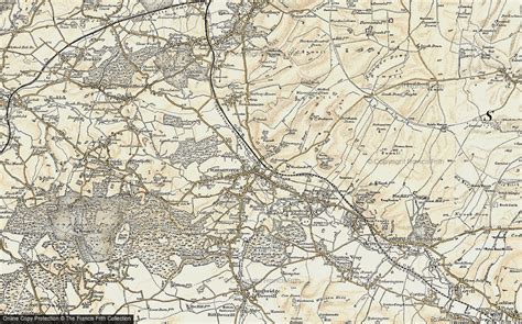 Map of Warminster, 1897-1899 - Francis Frith