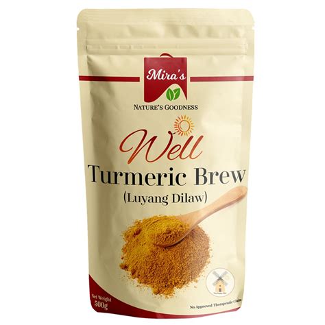 Mira's Turmeric Brew (Luyang Dilaw) Tea Powder 250g | Shopee Philippines