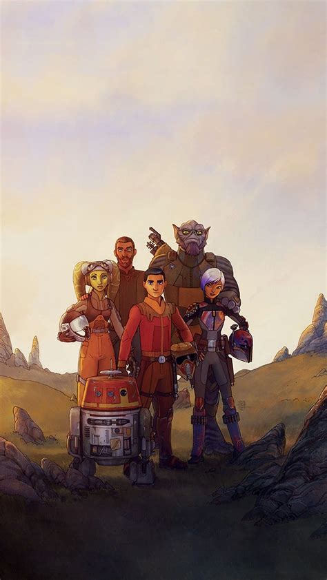 The Ghost Crew | Rebels in 2023 | Star wars images, Star wars painting ...