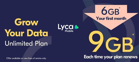 Lycamobile Updates Plans, Adds 9GB $29 Grow Your Data Plan