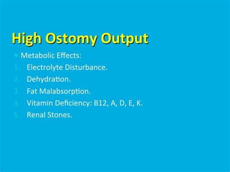 Colostomy complications | PPT