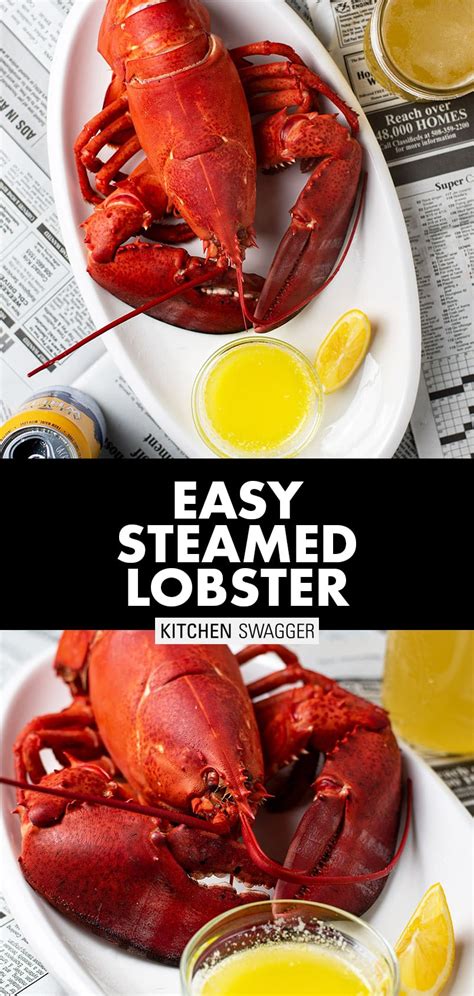 Steamed Lobster Recipe - Kitchen Swagger