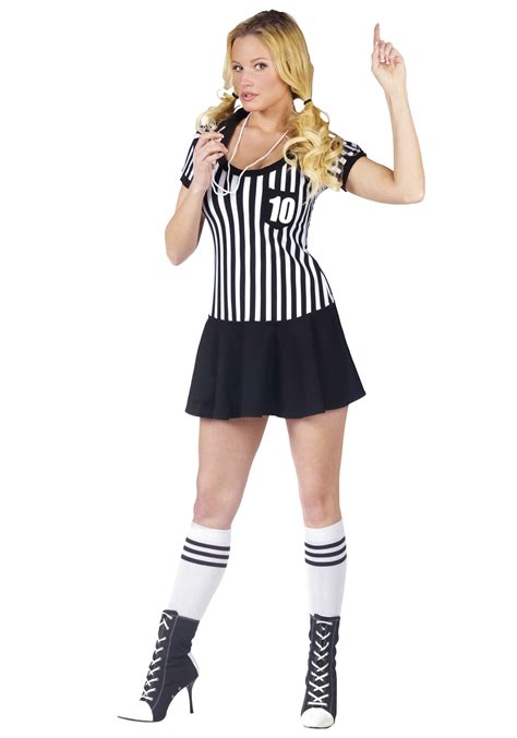 Womens Racy Referee Costume