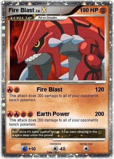 Pokémon Fire Blast 18 18 - Fire Blast - My Pokemon Card