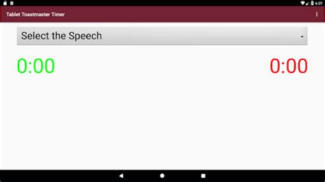 Tablet Toastmaster Timer for PC / Mac / Windows 11,10,8,7 - Free Download - Napkforpc.com