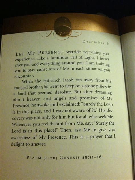 Jesus Calling devotional..... I desperately needed to read this today ...