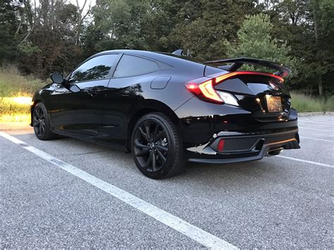 Black si coupe. Black plasti dip | 2016+ Honda Civic Forum (10th Gen) - Type R Forum, Si Forum ...