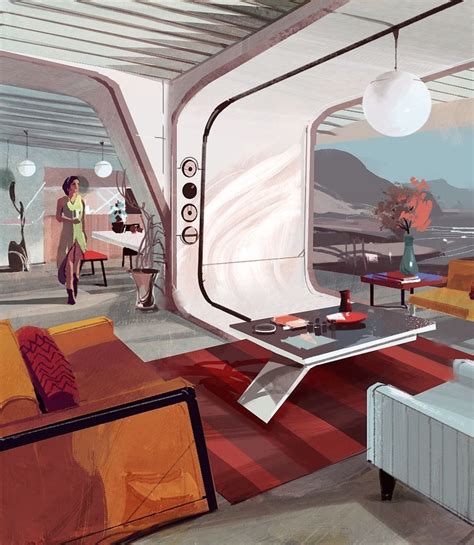 Retro Futurism Architecture - Retro Sci Fi art part 6: 10 retro futurism images | Stay ... : Jun ...