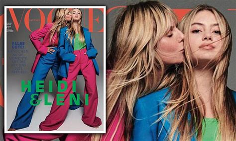 Heidi Klum's 16-year-old daughter Leni follows in her supermodel footsteps with first Vogue cover