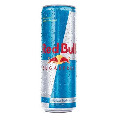 Red Bull Sugar Free Energy Drink - 16 Fl Oz Can : Target