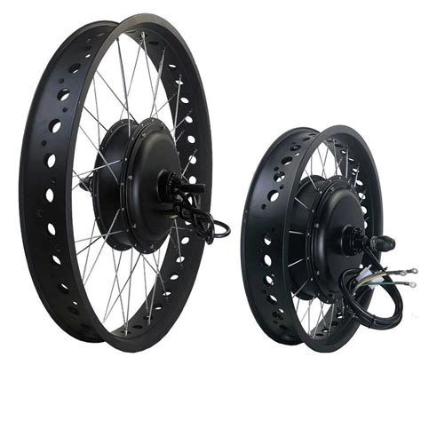 Electric Bike Fat Tire Kit 3000W 72V Ebike Conversion Kit Fat Tyre ...