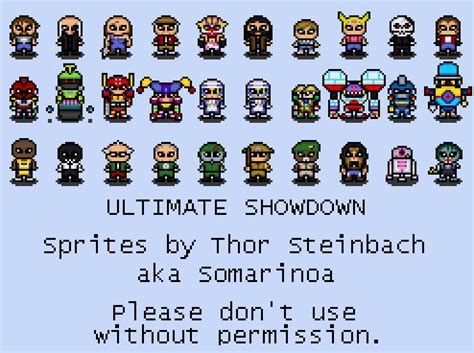 Ultimate Showdown Sprites 18 by gokou-sama on DeviantArt