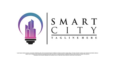 smart city logo design with creative concept Premum Vector 11775213 ...