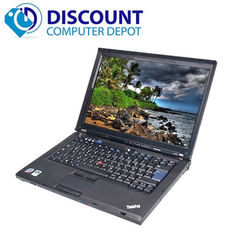 Lenovo ThinkPad Laptop Computer T400 14" Dual Core 2.0GHz 8GB 500GB ...