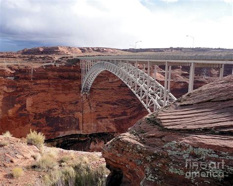 Glen Canyon Bridge Arizona Photograph by Robert Santuci | Fine Art America