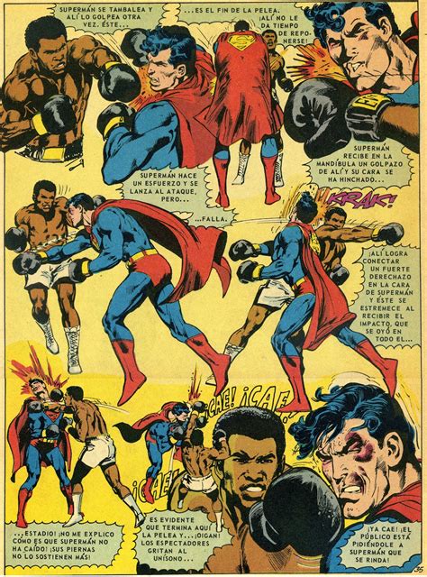 UNA VIDA DE HISTORIETAS: Superman vs Muhammad Ali