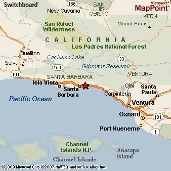 Where is Montecito, California? see area map & more