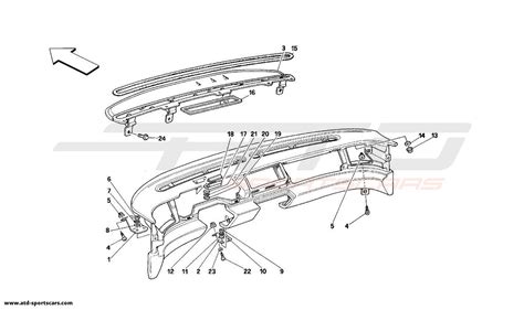 Ferrari 348 Interior parts at ATD-Sportscars | ATD-Sportscars