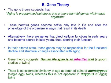 PPT - Theories of Aging Chapter 2 PowerPoint Presentation, free ...