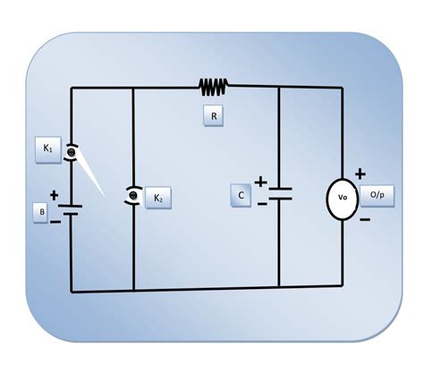 Charging And Discharging Of Capacitor Circuit Diagram