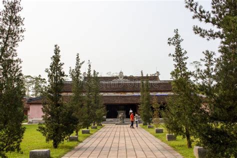 Main Temple in Thien Mu Pagoda in Hue, Vietnam. Editorial Photo - Image of park, garden: 292899491