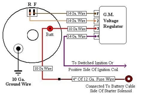 Alternator With External Voltage Regulator