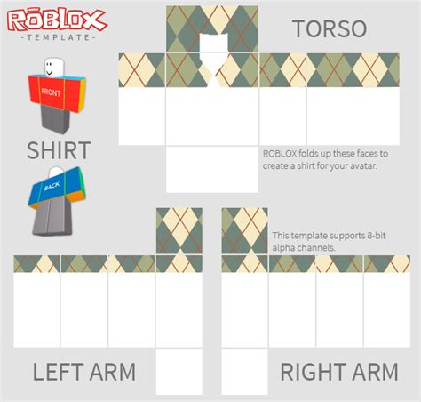 Preppy Roblox Shirt Template - Printable Word Calendar