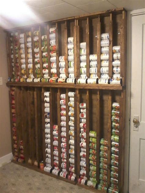 DIY Canned Goods Storage - The Prepared Page