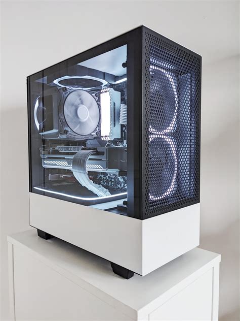 NZXT H510 Flow Black and White build : r/NZXT