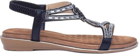 LILLEY & SKINNER Womens Black Beaded Sandal: Amazon.co.uk: Shoes & Bags